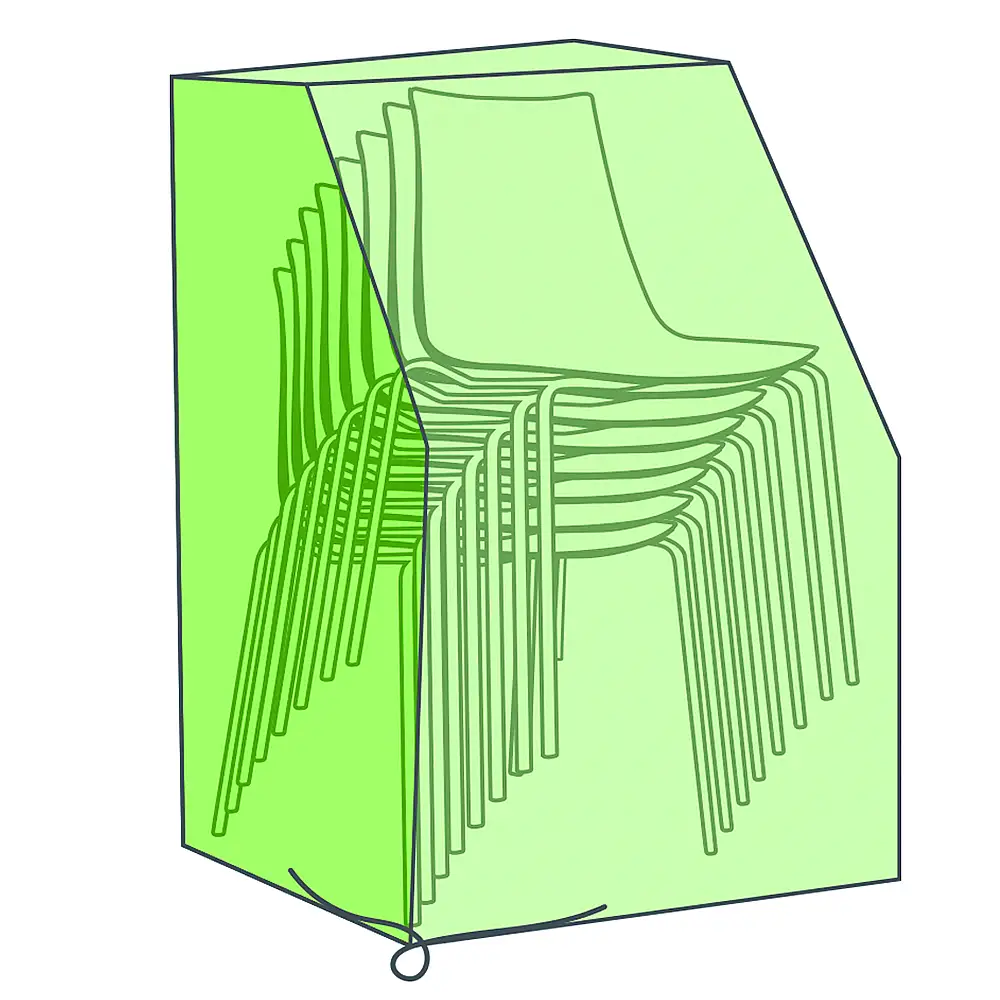 Galileo Αδιάβροχο Προστατευτικό Κάλυμμα για Καρέκλα Κήπου με Κορδόνι Κλεισίματος Εξωτερικού Χώρου 5901540