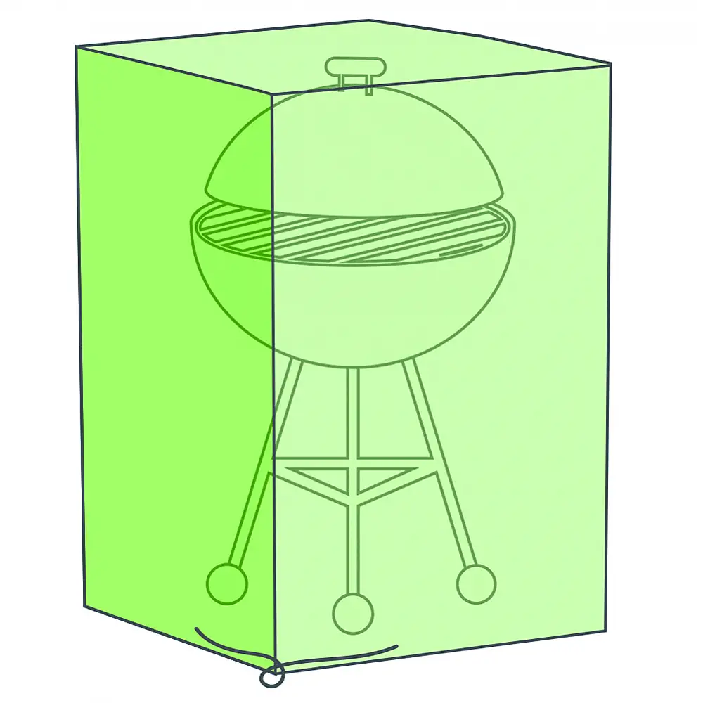 Galileo Αδιάβροχο Κάλυμμα Προστασίας για Μπάρμπεκιου με Κορδόνι Κλεισίματος Εξωτερικού Χώρου 5901541