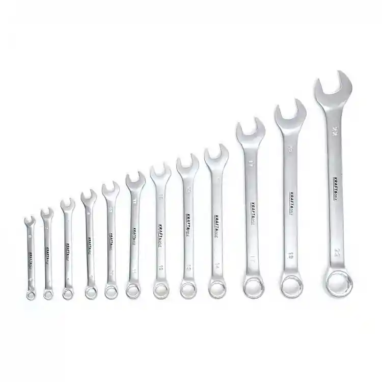 Σετ Γερμανοπολύγωνα CR-V 6 - 22 mm 12 τμχ Kraft&Dele KD-10937