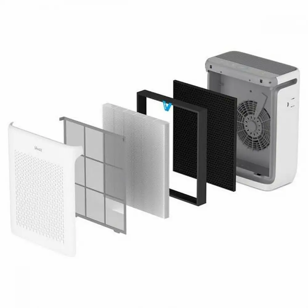 Levoit Καθαριστής Αέρα με φίλτρο HEPA, αισθητήρα ποιότητας αέρα και WiFi για χώρους 88m² LAP-V201S-AEUR