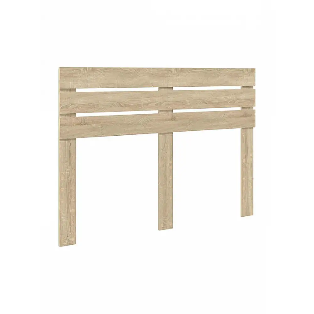 vidaXL Κρεβάτι Διπλό από Μασίφ Ξύλο Σονόμα με Τάβλες 140x200cm 3411409