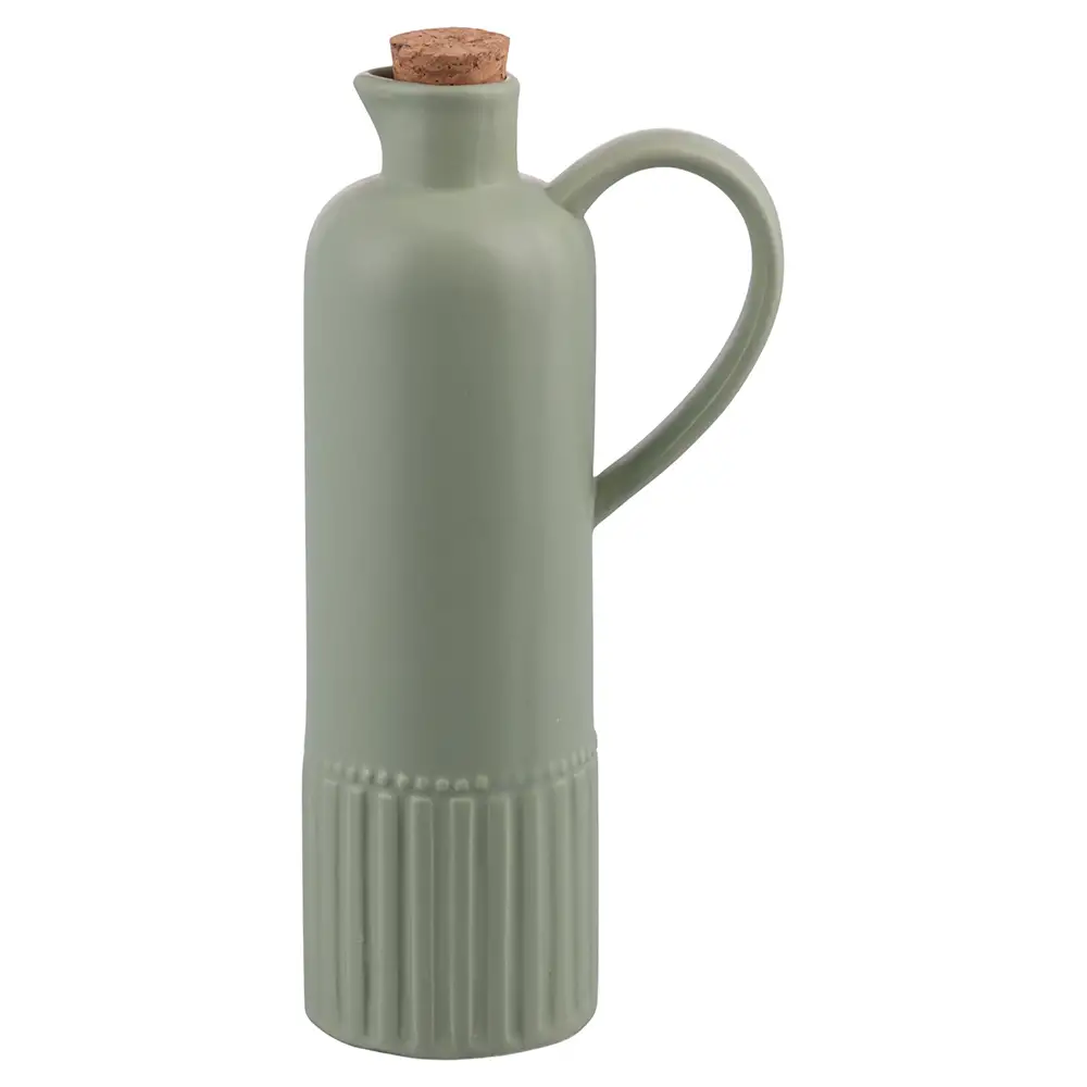 Villa d'Este Home Κεραμική Λαδόκολλα 635 ml με Βουλοκέρι σε Φυστικί Χρώμα, Διαθέσιμη σε 4 Τόνους 5910775