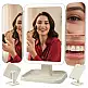 Soulima LED Καθρέφτης Μακιγιάζ με Μεγέθυνση και Ρυθμιζόμενο Φωτισμό 26952