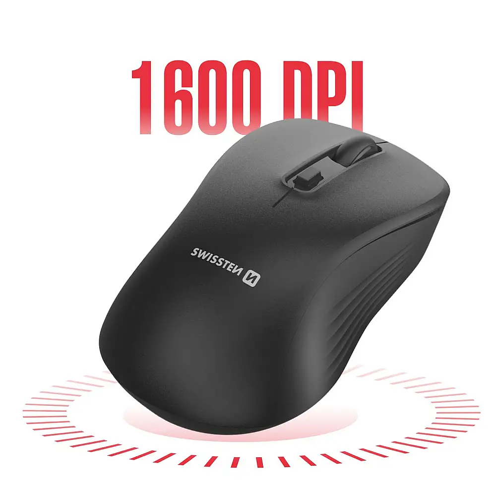 SWISSTEN Ασύρματο Ποντίκι Γραφείου ERGO1 8595217490192