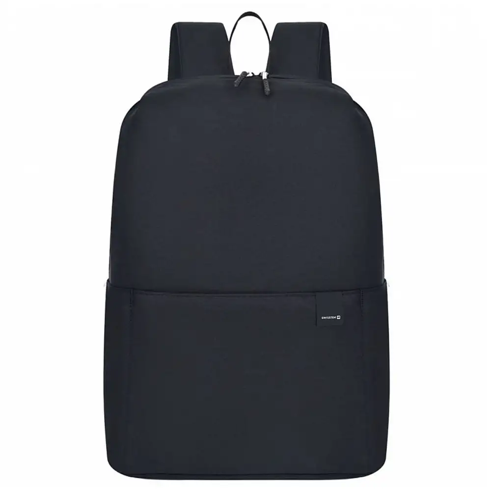 SWISSTEN Σακίδιο Πλάτης Back Back Basic Μαύρο 8595217494343