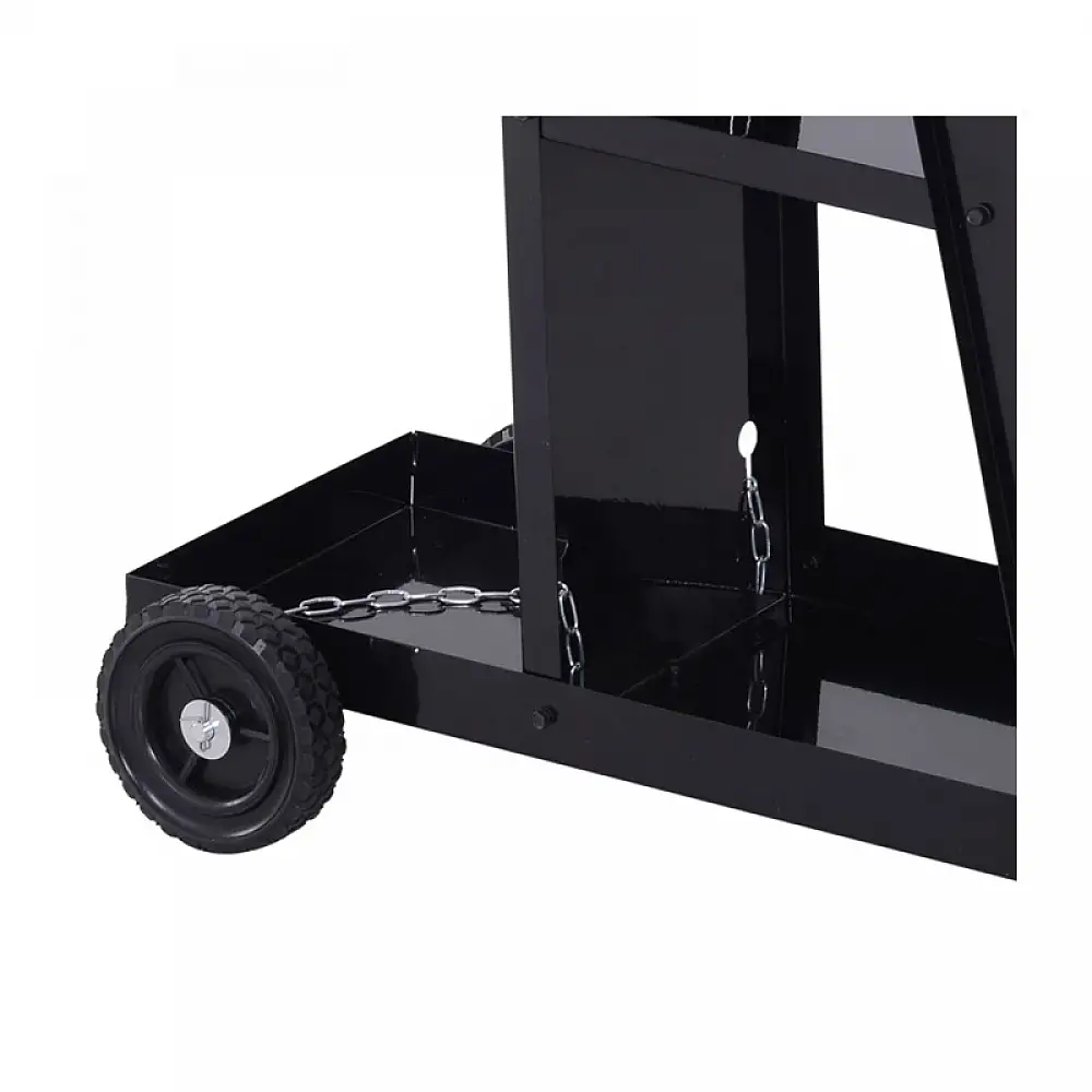 Καρότσι Μεταφοράς Ηλεκτροκόλλησης με 3 Ράφια 71 x 39 x 70 cm DURHAND B20-070BK