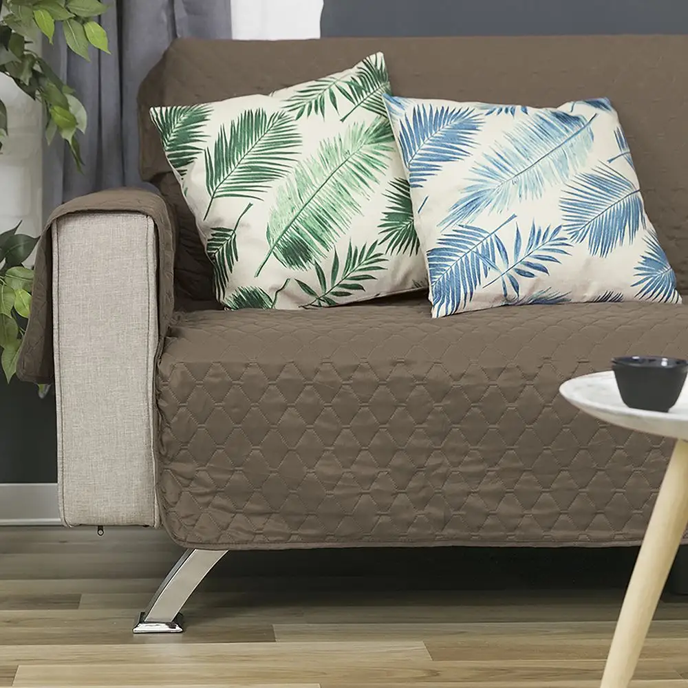 Galileo Κάλυμμα Καναπέ 3 Θέσεων 4 Εποχές Αδιάβροχο και Αντιλεκιαστικό 279x179 cm Sibilla 2194110-Taupe