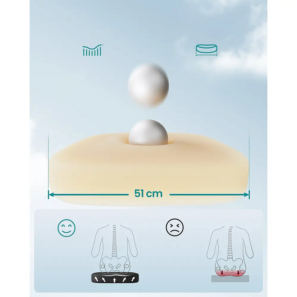 SONGMICS Εργονομική Καρέκλα Γραφείου Με Δίχτυ, Περιστρεφόμενη με Υποστήριξη Οσφυϊκής Μοίρας, Ρυθμιζόμενη Κλίση, Ανακλινόμενα Μπράτσα, Μαύρο Μελάνι OBN042BH02