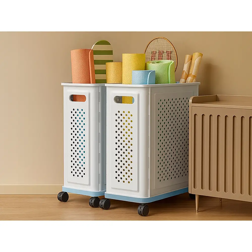 Verk Group Καρότσι Αποθήκευσης με Ρόδες για Ρούχα, Εσώρουχα και Παιχνίδια - Ευρύχωρη Λύση Οργάνωσης 5907451377321