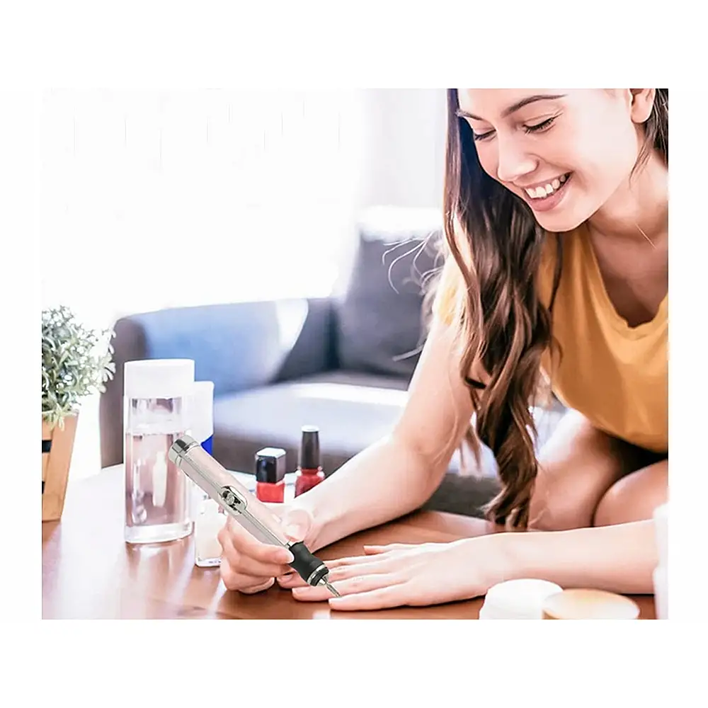 Verk Group Σετ Μανικιούρ Πεντικιούρ Ηλεκτρικός Τροχός Νυχιών με Επαναφορτιζόμενη Μπαταρία USB 5907451367391