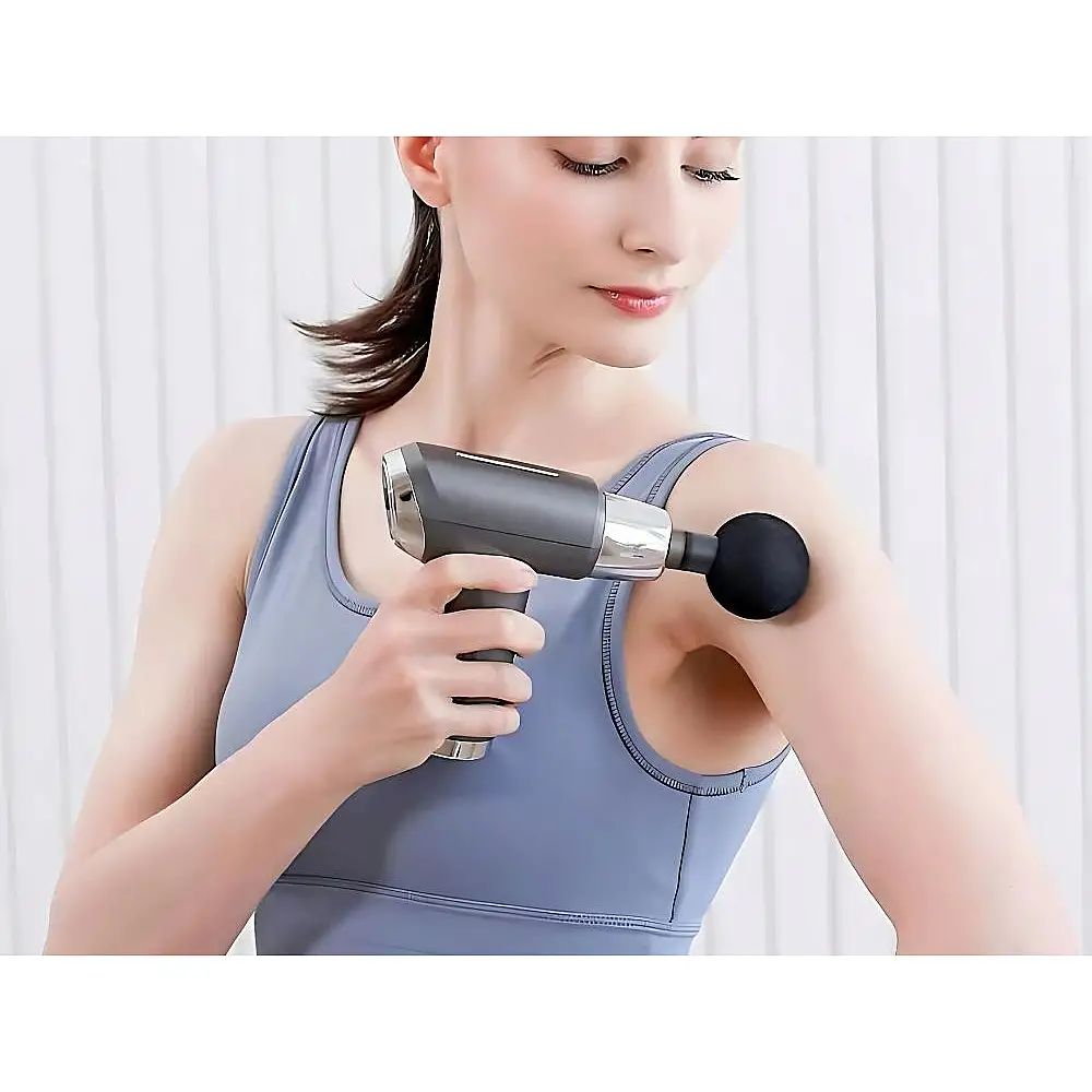 Verk Group Ισχυρό Πιστόλι Μασάζ με 4 Κεφαλές για Ανακούφιση 5907451369425