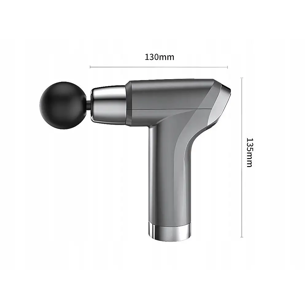 Verk Group Ισχυρό Πιστόλι Μασάζ με 4 Κεφαλές για Ανακούφιση 5907451369425