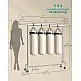 SONGMICS Ράγα Ρούχων με Ρόδες, Επεκτεινόμενη, 110kg, , 200x45x163 cm HSR176E01