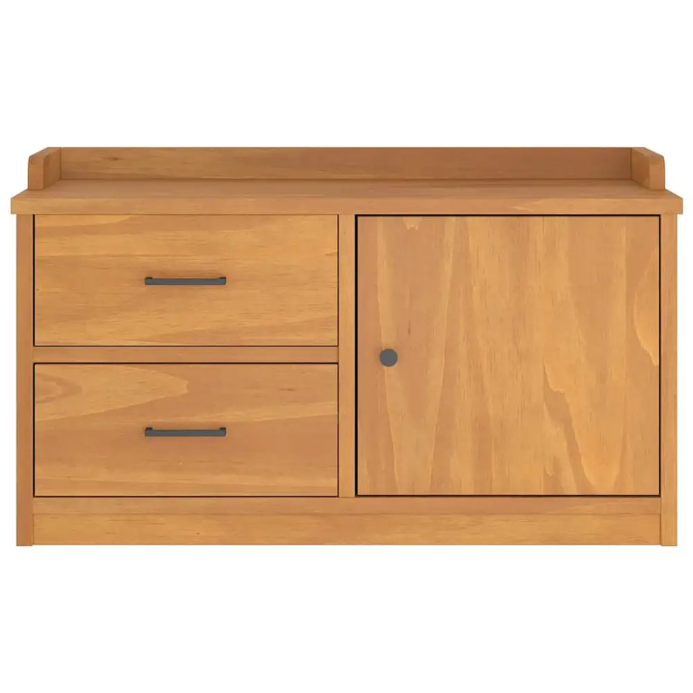 vidaXL Ξύλινος Πάγκος Χωλ SANDNES 87x40x50 cm με Αποθηκευτικό Χώρο 4010463