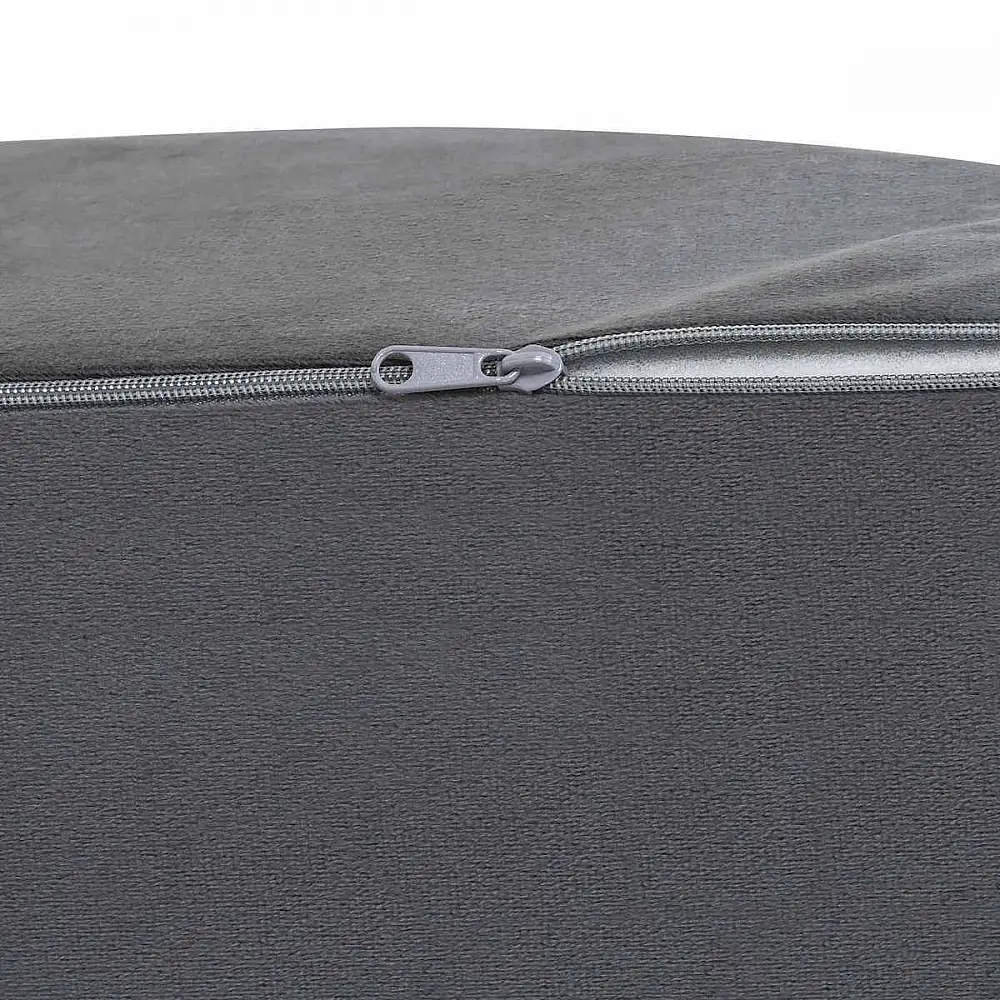 vidaXL Μαξιλάρι Καθίσματος Ποδιών 68x40x18cm σε Γκρι χρώμα 42020187