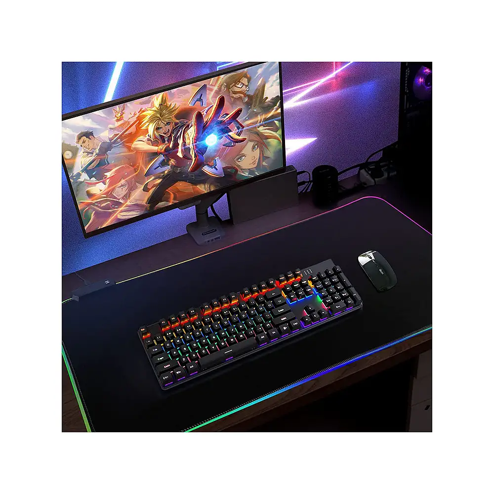 Verk Group Φωτιζόμενο Gaming Mouse Pad LED XXL 5907451334416
