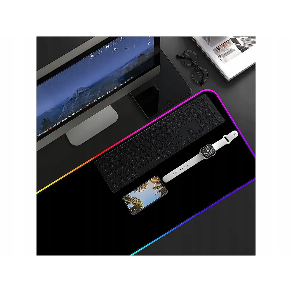 Verk Group Φωτιζόμενο Gaming Mouse Pad LED XXL 5907451334416
