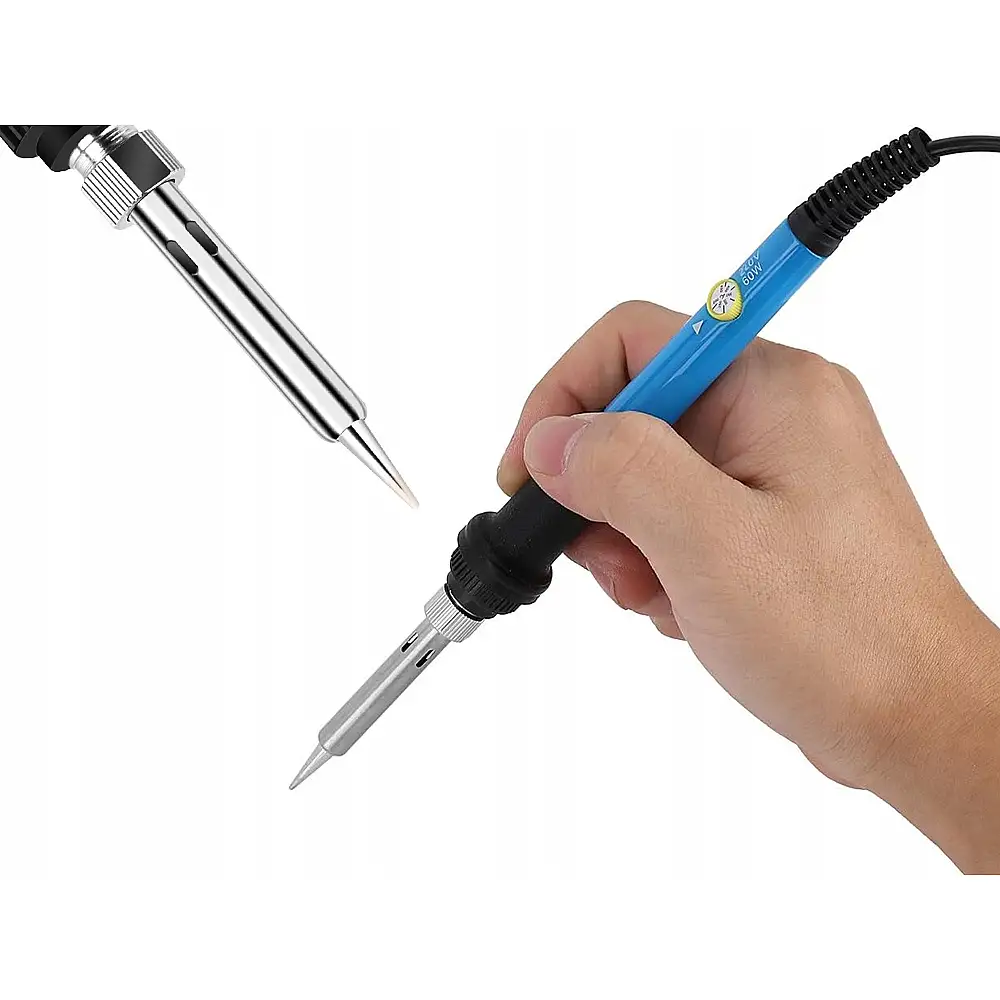 Verk Group Ηλεκτρικό Κολλητήρι 60W Σετ με Ρυθμιζόμενη Θερμοκρασία & Αντλία Αποκόλλησης 5907451351260