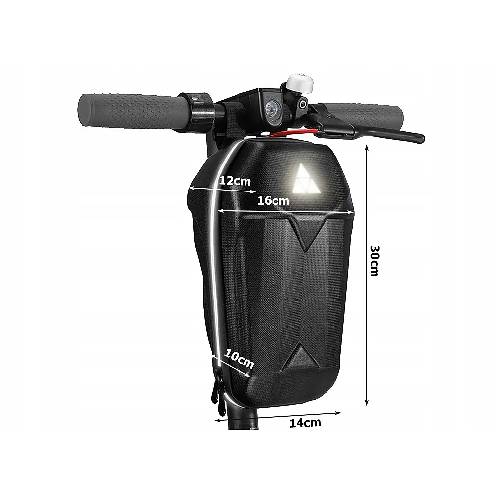 Verk Group Τσάντα Ηλεκτρικού Σκούτερ για Τιμόνια - Ευρύχωρη Ανθεκτική και Ανακλαστική 5907451379950