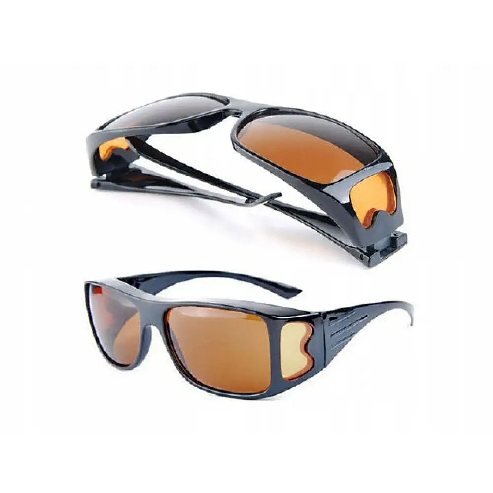 Verk Group Γυαλιά Νυχτερινής Όρασης HD Vision για Οδηγούς - Σετ 2 τεμαχίων Με Ηλιακά γυαλιά 5907451313039
