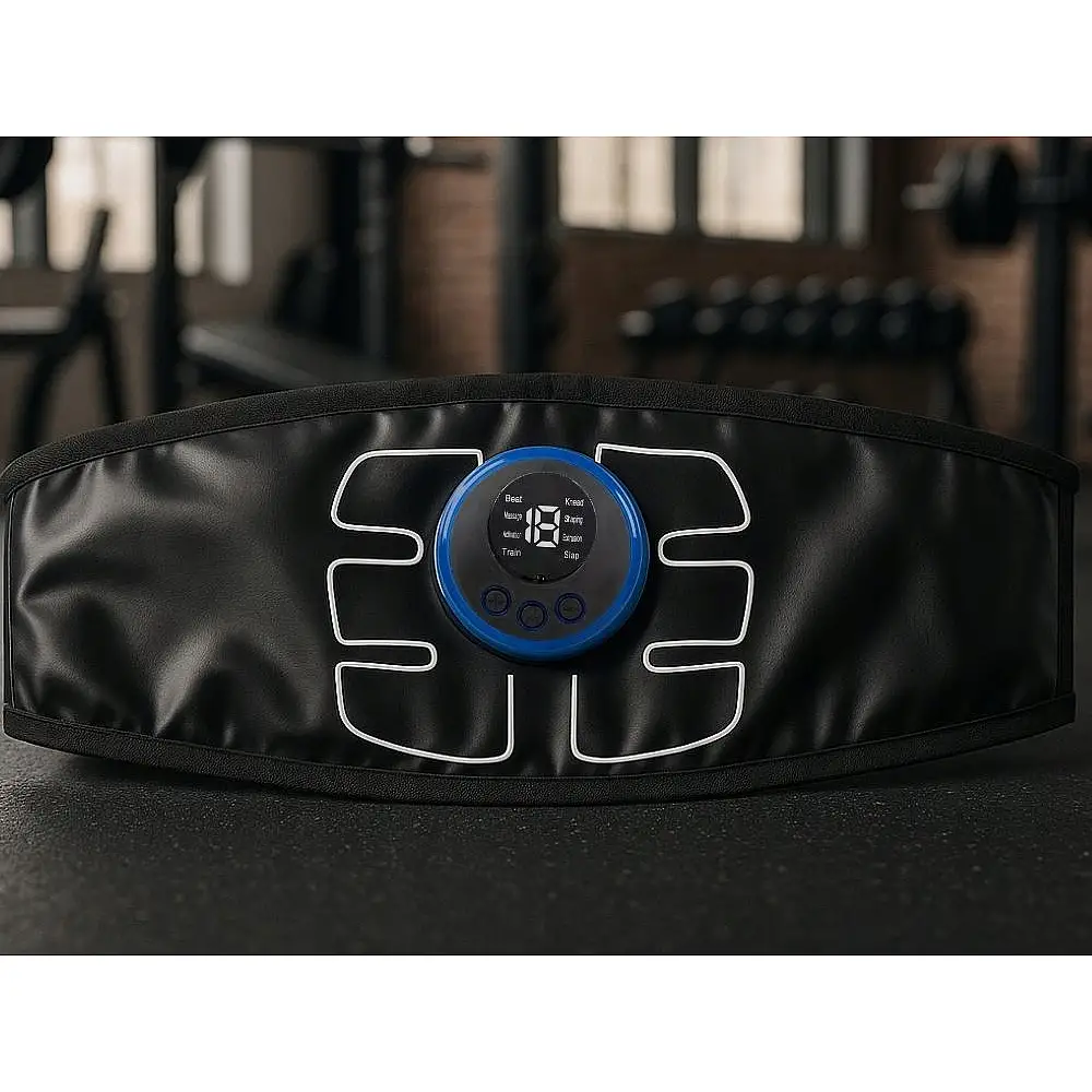 Verk Group Ζώνη Ηλεκτροδιέγερσης Κοιλιακών Μυών EMS - Ιμάντας Εκγύμνασης και Μασάζ 5907451372661