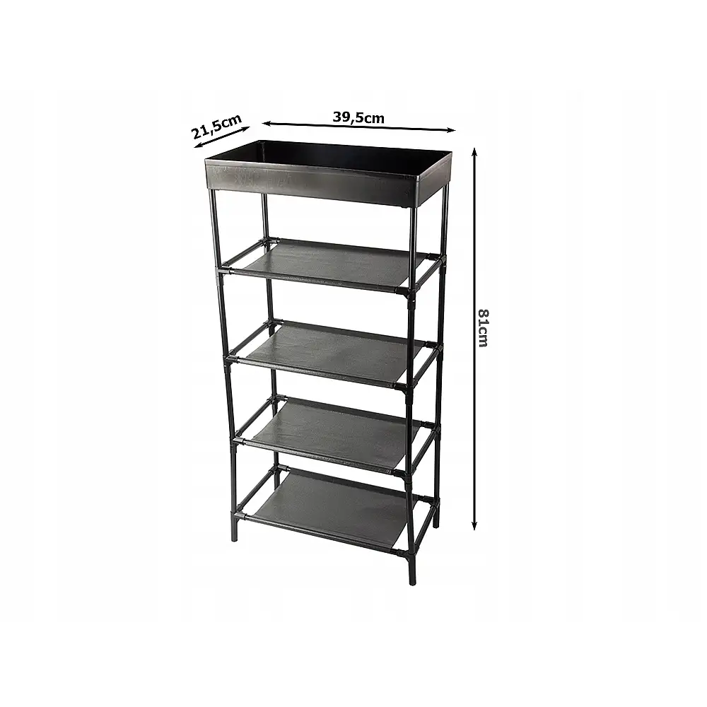 Verk Group Πολυλειτουργικό Ράφι Παπουτσιών Οργκανάιζερ Ντουλάπι Σταντ με 5 Ράφια για το Μπάνιο 5907451380833