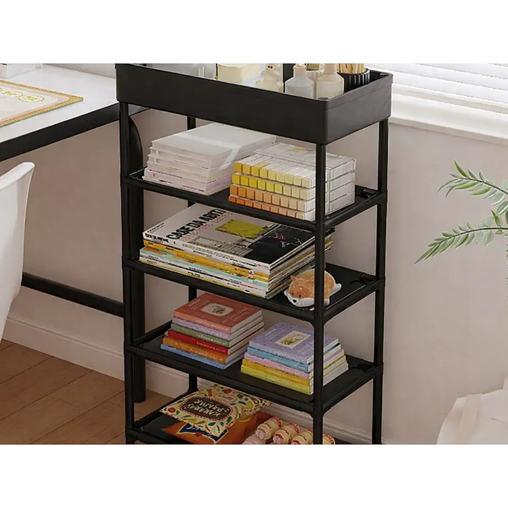 Verk Group Πολυλειτουργικό Ράφι Παπουτσιών Οργκανάιζερ Ντουλάπι Σταντ με 5 Ράφια για το Μπάνιο 5907451380833