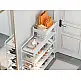 Verk Group Πενταεπίπεδη Ραφιέρα Παπουτσιών Μεταλλική Ντουλάπα Οργανωτής με Ράφι 5907451380666