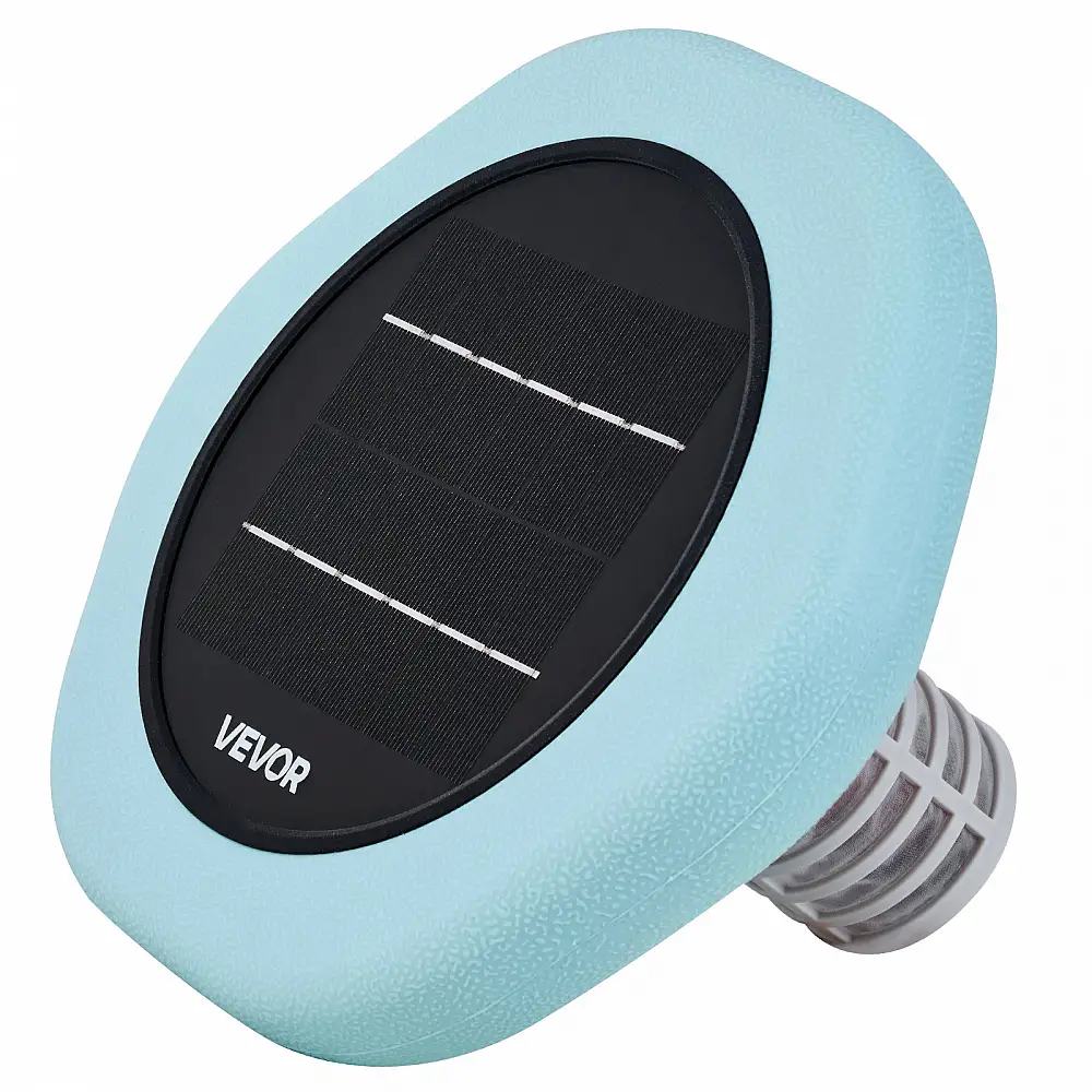 VEVOR Ηλιακός Ιονιστής Πισίνας με Χαλκό, Έως 170343 Λίτρα, Αυτόματος Πλωτός Καθαριστής & Φίλτρο TYNYCLZFSQDHDJNV9001V0