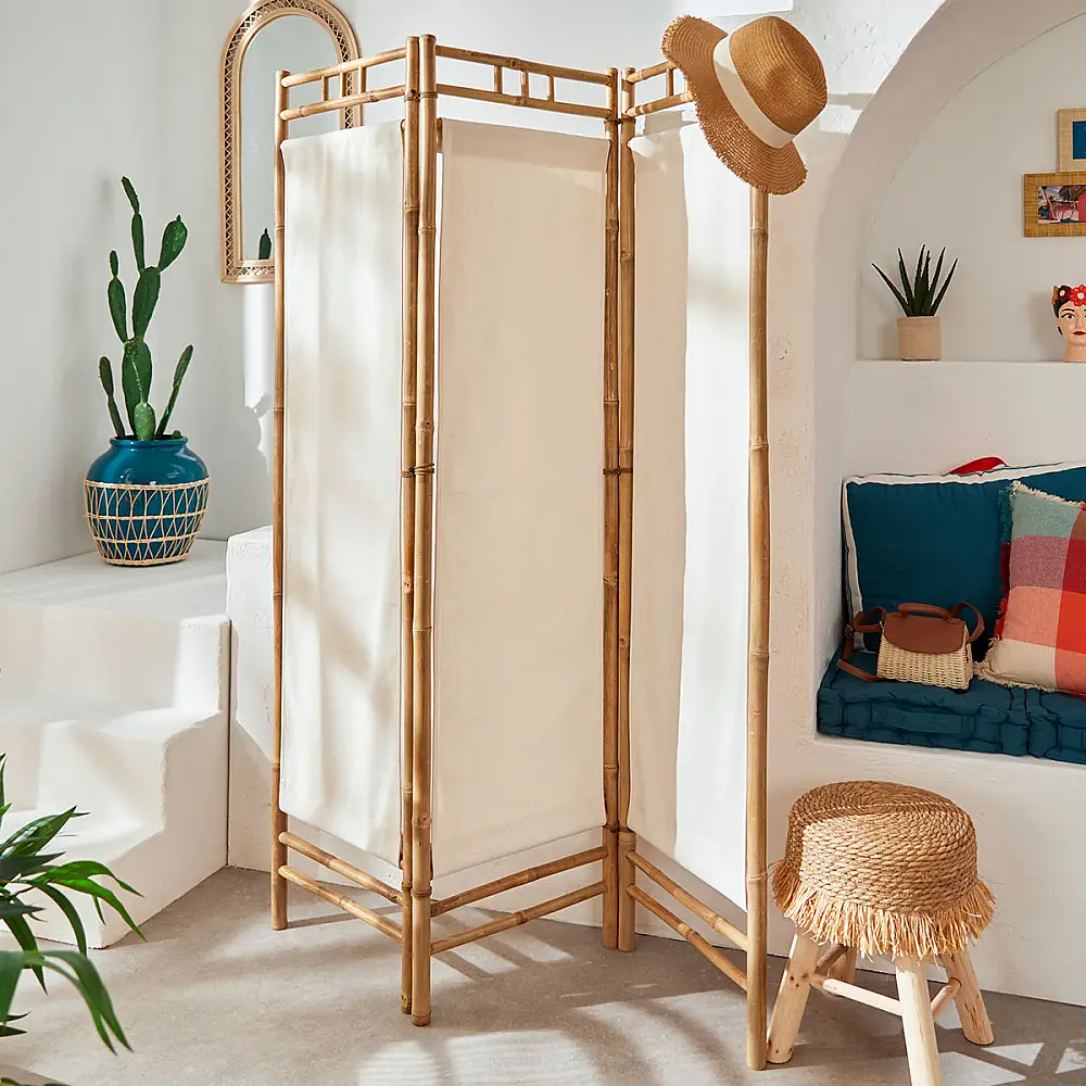 Atmosphera Ξύλινο Διακοσμητικό Παραβάν 135.5x170 εκ. 206013