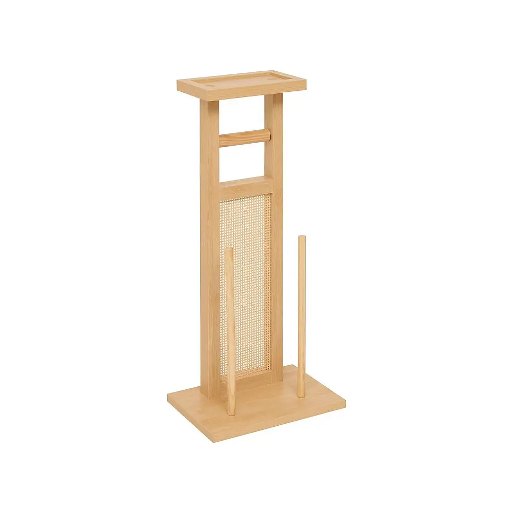 5Five Simply Smart Καφέ Επιδαπέδιο Σταντ Ρολών Τουαλέτας 65 εκ για Εφεδρικά Ρολά - Ιδανικό για Μπάνιο/WC 204924