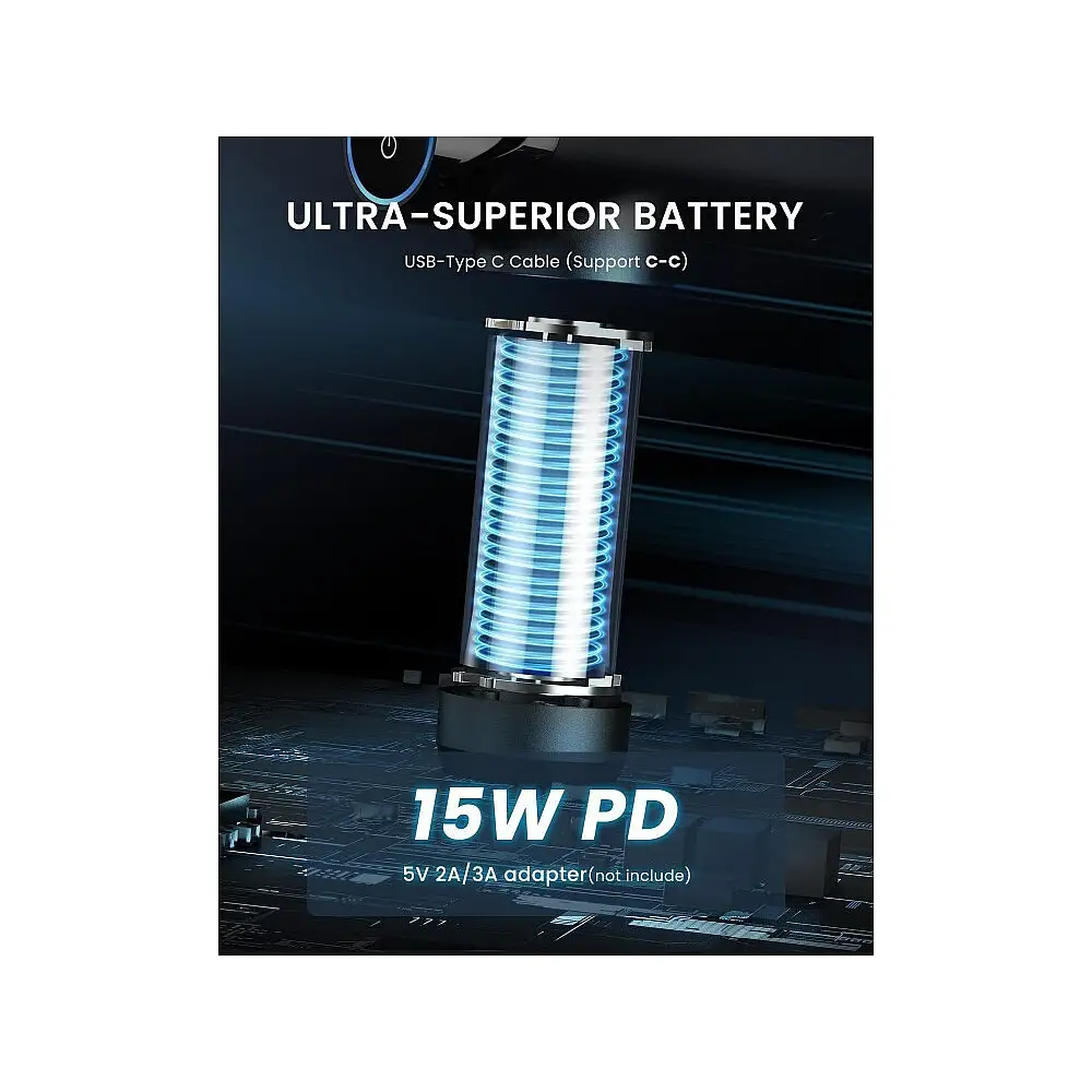 Renpho Πιστόλι Μασάζ για το Σώμα με Δόνηση και Λειτουργία Θέρμανσης R-C001SH-BK