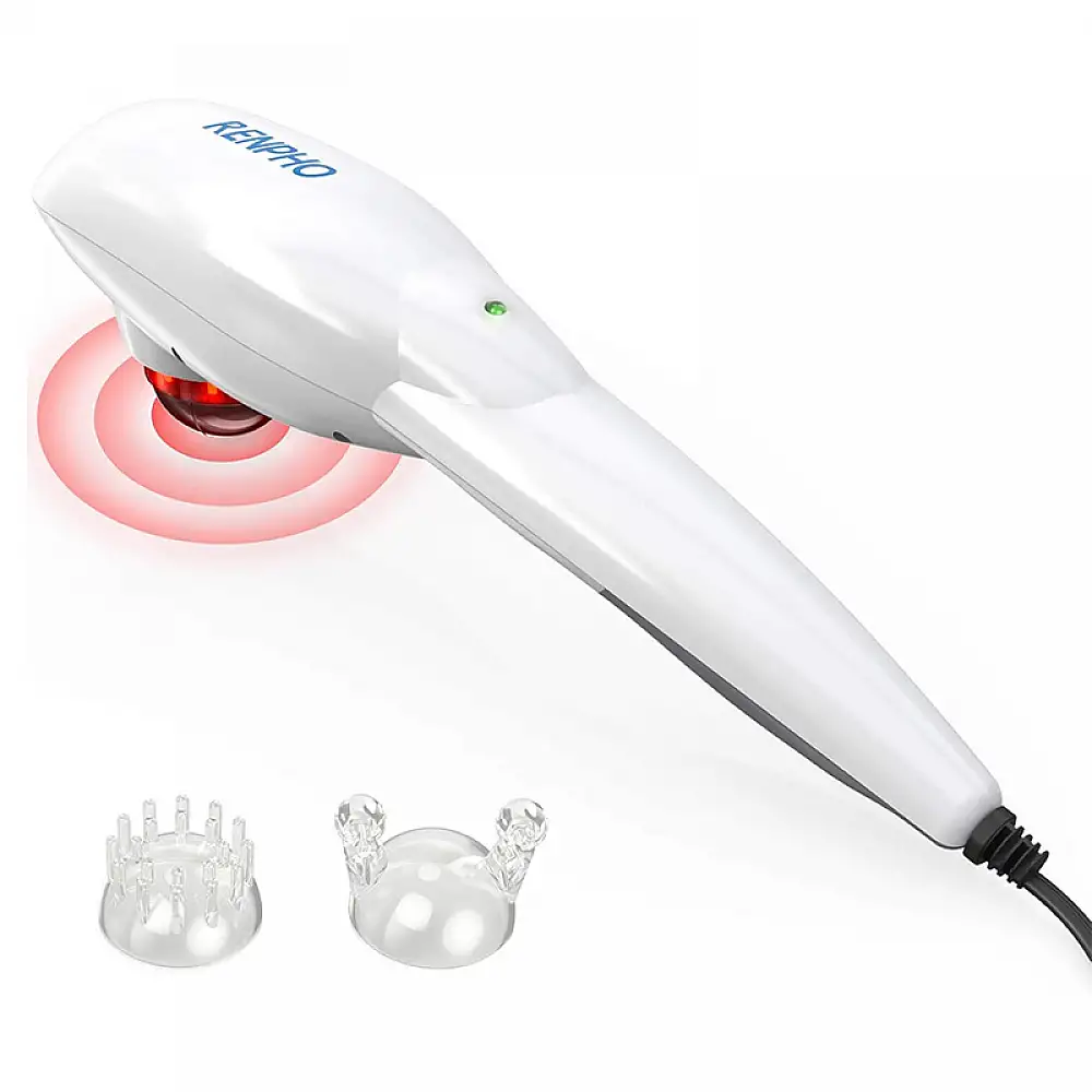 Renpho Συσκευή Μασάζ για το Σώμα με Λειτουργία Θέρμανσης Λευκή RP-EM2020W-WH