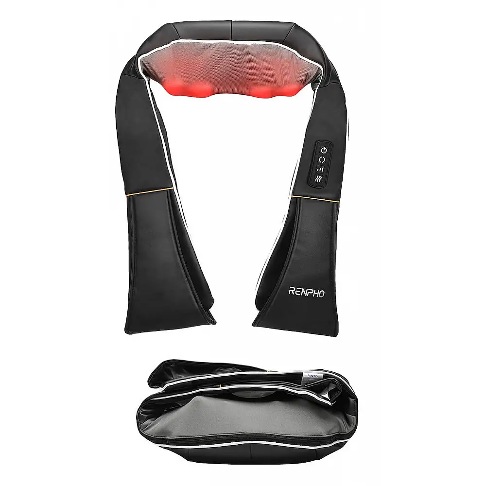 Renpho Συσκευή Μασάζ Αυχένα & Ωμων – Επαγγελματικό Shiatsu Μασάζ με Λειτουργία Θέρμανσης RF-SNM060-BK