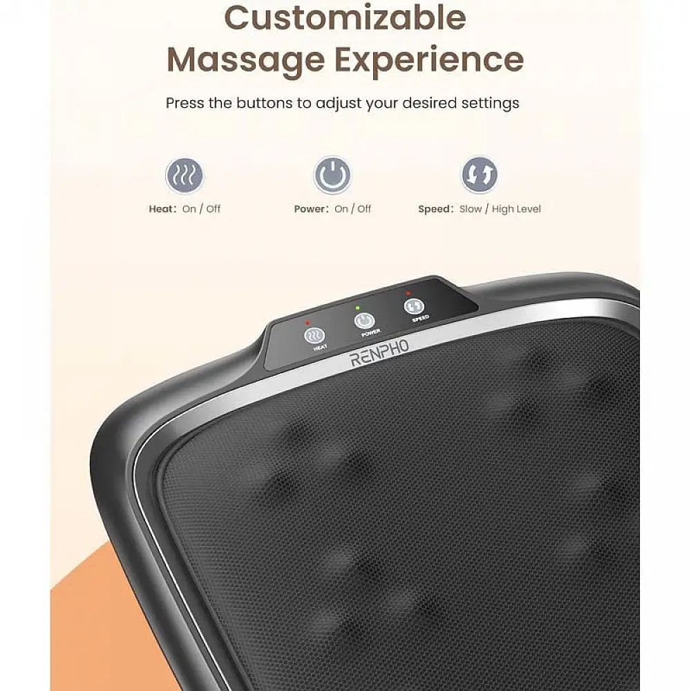 Renpho Συσκευή Μασάζ Ποδιών & Γαμπών All-in-One – Shiatsu RF-FM062-BK