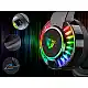 Verk Group  Ακουστικά Gaming Ενσύρματα USB 7.1 με Μικρόφωνο και RGB LED 5907451375013