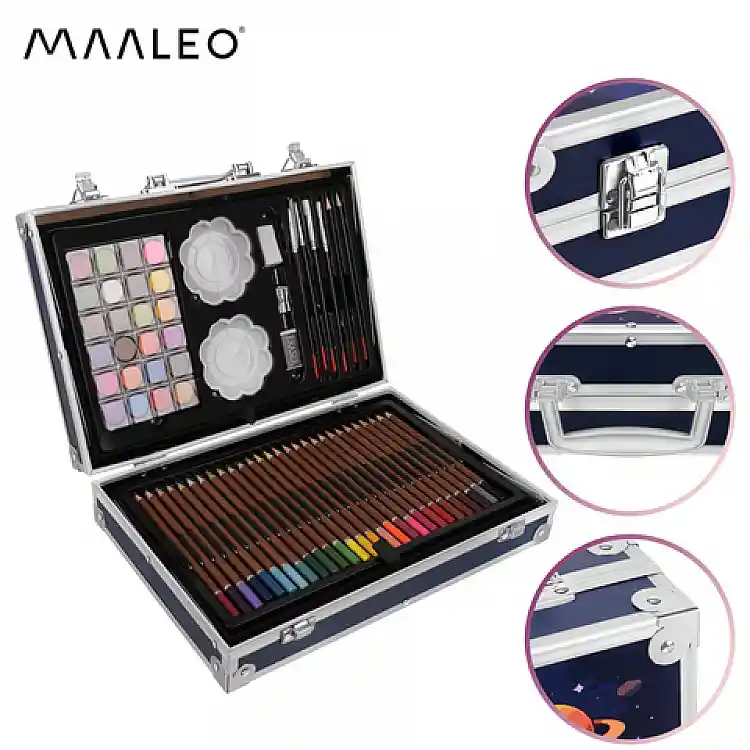 Maaleo Παιδικό Σετ Ζωγραφικής σε Βαλιτσάκι Αστροναύτης 145 Τεμ. 27953