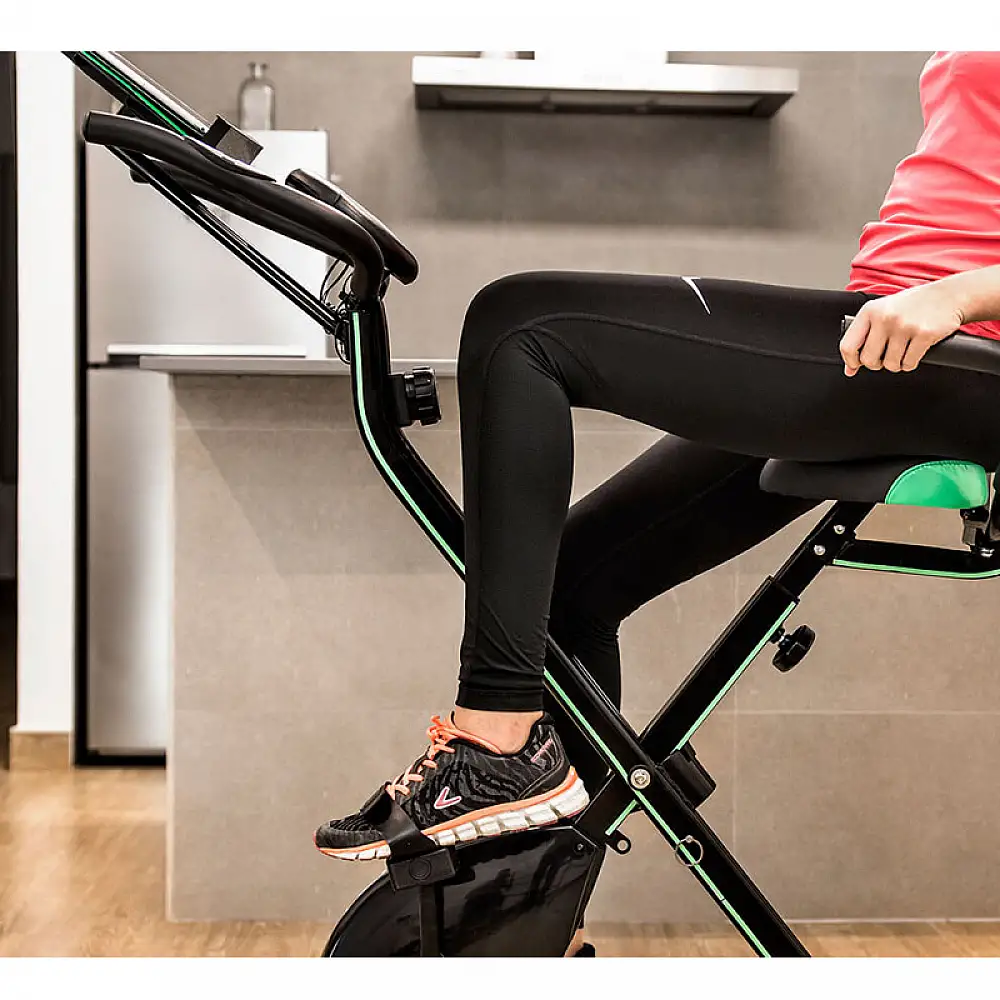 Μαγνητικό Αναδιπλούμενο Ποδήλατο Γυμναστικής Cecotec X-Bike Pro CEC-07016