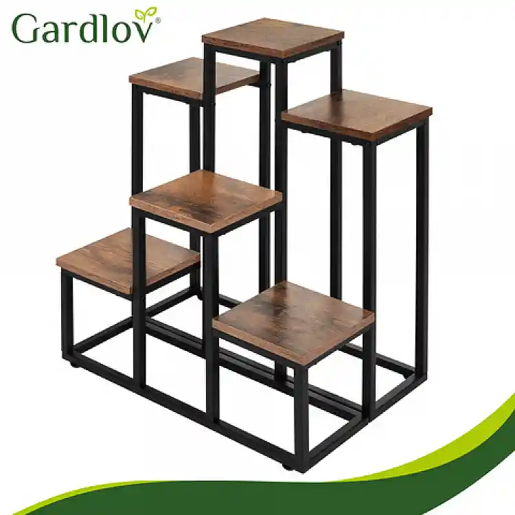 Gardlov Μεταλλική Βάση Δαπέδου για Γλάστρες και Φυτά Loft 6 Επιπέδων 27789