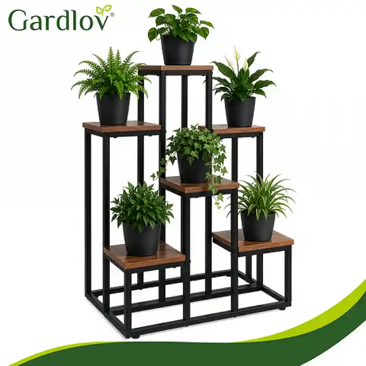 Gardlov Μεταλλική Βάση Δαπέδου για Γλάστρες και Φυτά Loft 6 Επιπέδων 27789