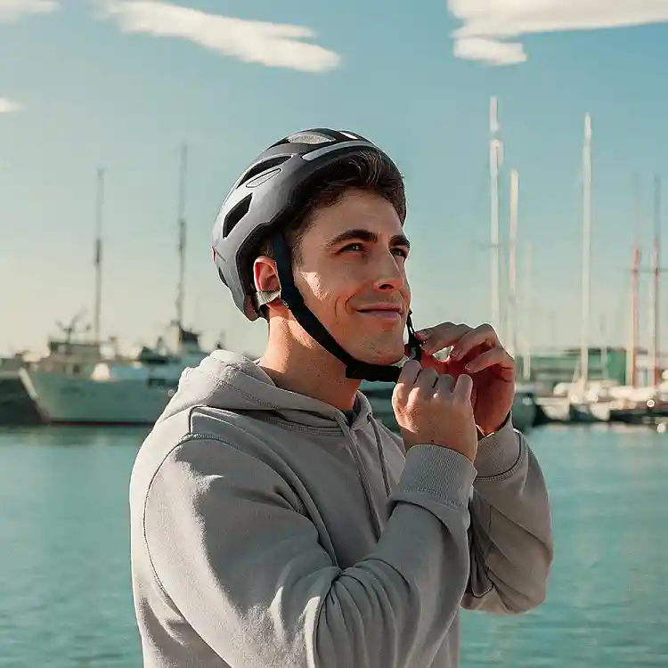 CECOTEC Κράνος Ποδηλάτου L-XL με LED Φώτα, Bluetooth και Φόρτιση USB-C BrainGuard Flash CEC-101747
