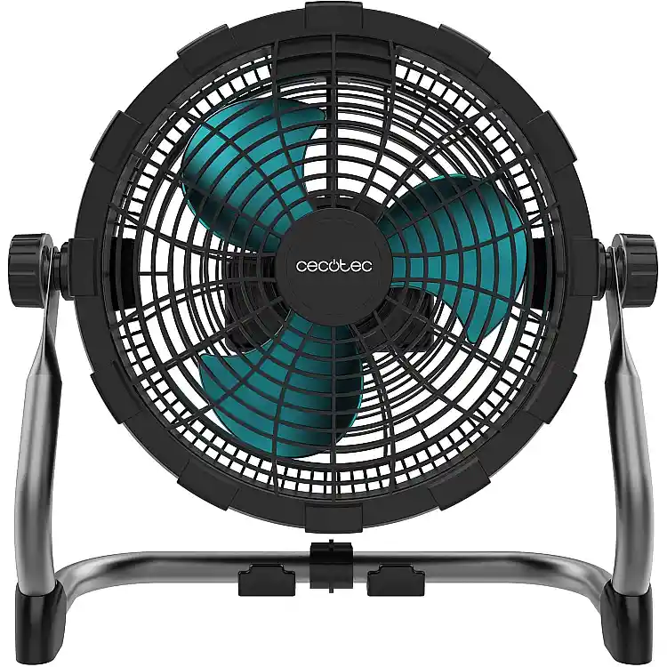 Cecotec Βιομηχανικός Ανεμιστήρας Δαπέδου Μπαταρίας ProIndustry Portable 10" 9 Ταχυτήτων 12000mAh Ασημί CEC-106722