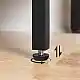 HOOBRO Κονσόλα Εισόδου με 2 Υφασμάτινα Συρτάρια, Βιομηχανικού Στυλ, Καφέ/Μαύρη, 75x24x75 cm EBF71XG01