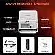 MAGCUBIC Mini Projector LCD Full HD 1080p 1100 ANSI με Android 14,9 HY450MAX