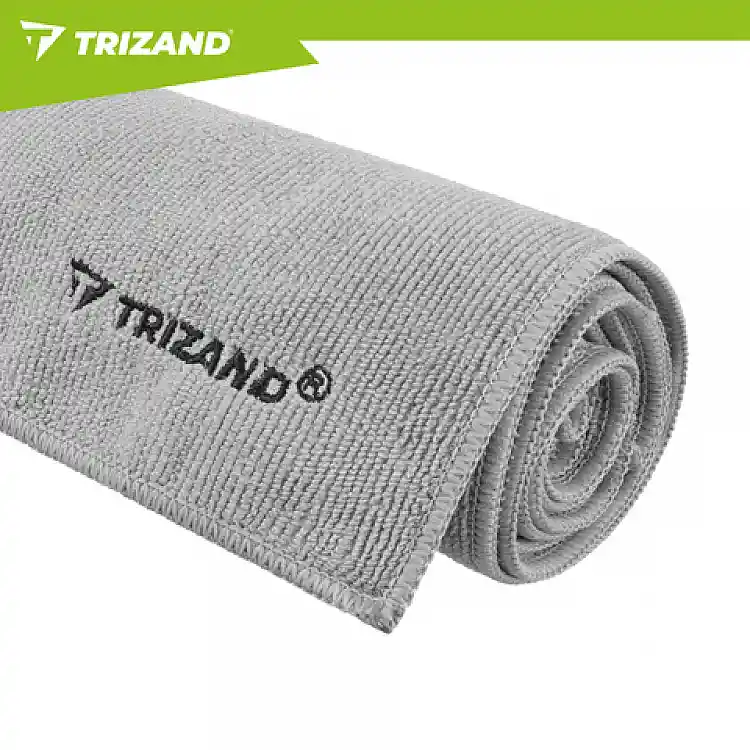 Trizand Πετσέτα Μικροΐνας Γρήγορου Στεγνώματος Trizand 120x60 εκ. Γκρι 27783
