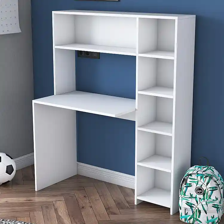 Σκανδιναβικό Γραφείο Μελέτης Λευκό 113,2 x 40 x 141,8 cm 893RAN2711
