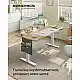 SONGMICS Ηλεκτρικό Ρυθμιζόμενο Γραφείο 70 x 160 x 72-120 cm με Ατσάλινο Σκελετό LSD026YD01