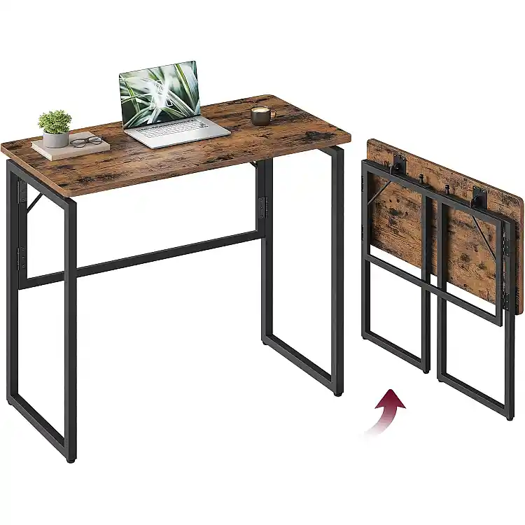 VASAGLE Πτυσσόμενο Γραφείο Υπολογιστή 80 x40 x74 cm LWD151KD01
