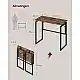 VASAGLE Πτυσσόμενο Γραφείο Υπολογιστή 80 x40 x74 cm LWD151KD01