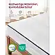 VASAGLE Στρώμα Μονό Gel Memory Foam 90 x 200 εκ., H3, 7 Ζωνών Στήριξης, 16 εκ. RMZ112W101